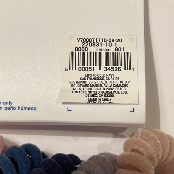 Old Navy Spiral Hair Ties (5-Pack) - Picture 3 of 6